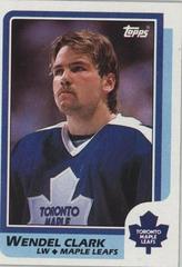 Wendel Clark Hockey Cards 1986 Topps Prices
