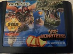 Cartridge (Front) | King of the Monsters Sega Genesis
