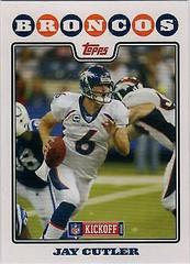 Jay Cutler Football Cards 2008 Topps Kickoff Prices