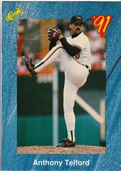 Anthony Telford #T16 Baseball Cards 1991 Classic Prices