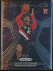 Scoot Henderson #3 Basketball Cards 2023 Panini Prizm Deep Space Prices