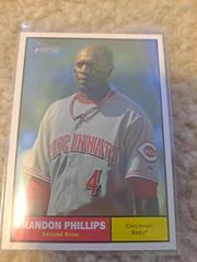 Brandon Phillips #204 Baseball Cards 2010 Topps Heritage Prices