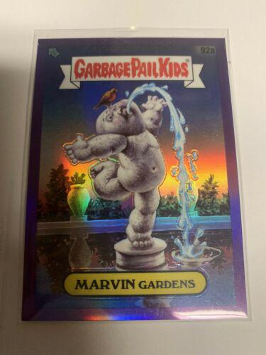 MARVIN Gardens [Purple] #92a 2020 Garbage Pail Kids Chrome