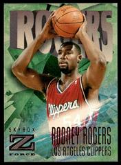 Rodney Rogers Basketball Cards 1996 Skybox Z Force Prices