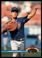Mark Grace #290 Baseball Cards 1991 Stadium Club Prices