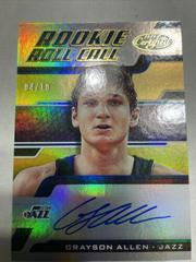 Grayson Allen [Gold] #GA Basketball Cards 2018 Panini Certified Rookie Roll Call Autographs Prices