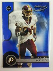 Andre Reed #190 Football Cards 2001 Quantum Leaf Prices
