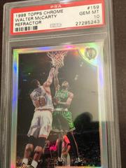Walter McCarty Refractor #159 Basketball Cards 1998 Topps Chrome Prices