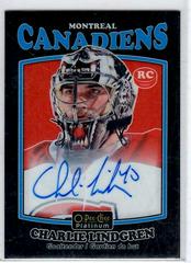Charlie Lindgren [Rainbow Black Autograph] Hockey Cards 2016 O-Pee-Chee Platinum Retro Prices