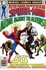 The Spectacular Spider-Man [Newsstand] #50 (1981) Comic Books Spectacular Spider-Man Prices
