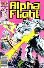 Alpha Flight [Newsstand] #44 (1987) Comic Books Alpha Flight Prices