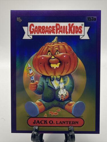 JACK O. LANTERN [Purple] #153a 2021 Garbage Pail Kids Chrome