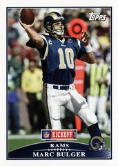Marc Bulger Football Cards 2009 Topps Kickoff Prices