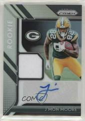 J'Mon Moore Football Cards 2018 Panini Prizm Rookie Patch Autographs Prices