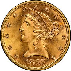 1897 S Coins Liberty Head Half Eagle Prices