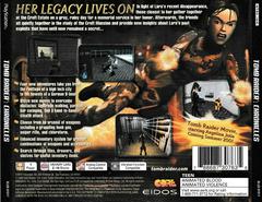 Back Of Case | Tomb Raider Chronicles Playstation