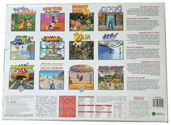 Back Of Box (PAL) | Nintendo 64 Ice Blue PAL Nintendo 64