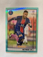 Neymar Jr [Aqua Prism Refractor] #58 Soccer Cards 2020 Topps Merlin Chrome UEFA Champions League Prices