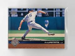 Andy Pettitte #122 Baseball Cards 1997 Upper Deck Prices