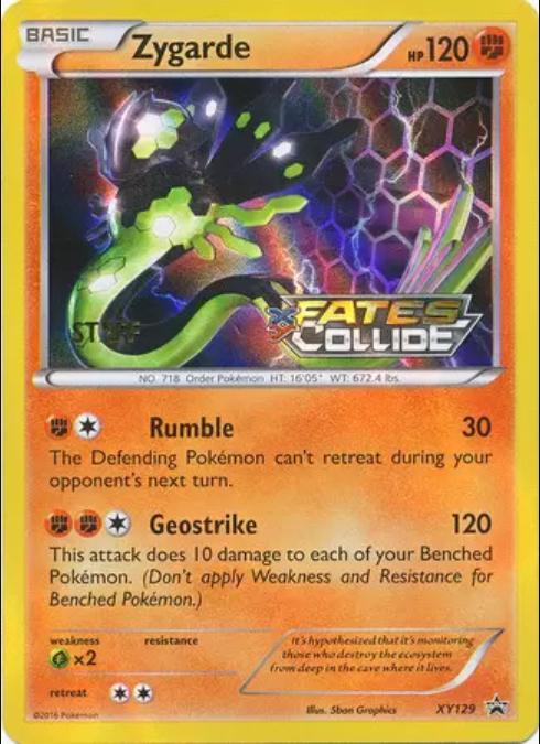 Zygarde [Staff] #XY129 Prices | Pokemon Promo | Pokemon Cards