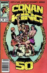 Conan the King [Newsstand] #50 (1989) Comic Books Conan the King Prices