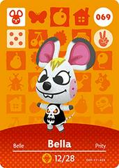 Bella #069 [Animal Crossing Series 1] Amiibo Cards Prices