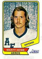 Marty Howe Hockey Cards 1976 O-Pee-Chee WHA Prices