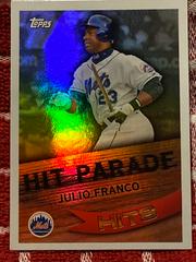 Julio Franco Baseball Cards 2007 Topps Hit Parade Prices