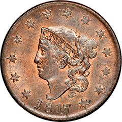 1817 [PROOF] Coins Coronet Head Penny Prices