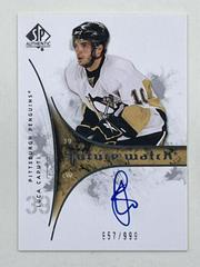 Luca Caputi [Autograph] #256 Hockey Cards 2009 SP Authentic Prices