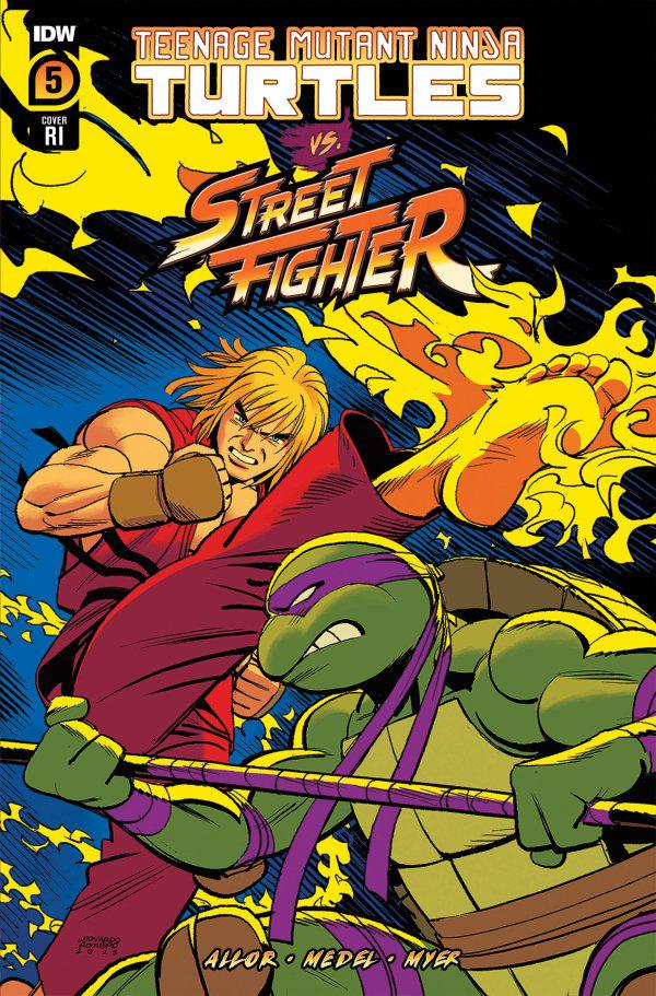 Teenage Mutant Ninja Turtles vs. Street Fighter [Romero] #5 (2023) Comic Books Teenage Mutant Ninja Turtles vs. Street Fighter