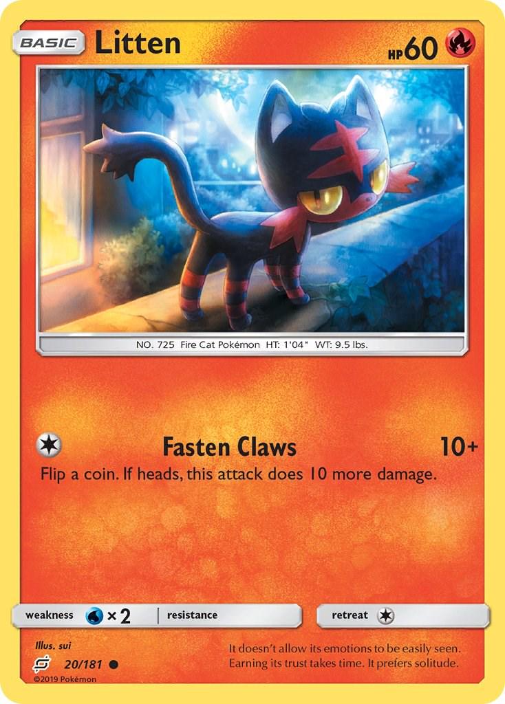 Litten #20 Prices | Pokemon Team Up | Pokemon Cards