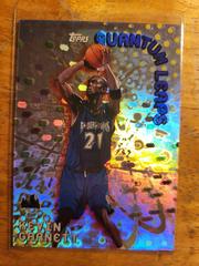 Kevin Garnett #QL9 Basketball Cards 2000 Topps Quantum Leaps Prices