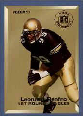 Leonard Renfro Football Cards 1993 Fleer Prospects Prices