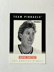 Wayne Gretzky [French] #B-11 Hockey Cards 1991 Pinnacle B Prices