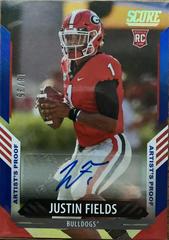 Justin Fields [Artist's Proof] Football Cards 2021 Panini Score Prices