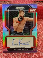 Calvin Kattar [Silver] Ufc Cards 2022 Panini Prizm UFC Signatures Prices