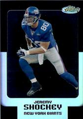Jeremy Shockey [Black Refractor] #103 Football Cards 2006 Topps Finest Prices
