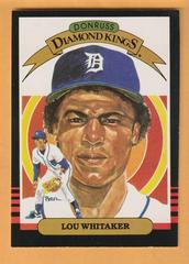 Lou Whitaker Baseball Cards 1985 Panini Donruss Diamond Kings Supers Prices
