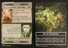 Double Sided Card | Wicked & Cursed [Token] Magic Wilds of Eldraine