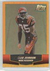 Chad Johnson [Gold Chrome Refractor] #15 Football Cards 2004 Topps Draft Picks & Prospects Prices