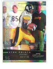 Jerome Bettis [Xtra Points Black] #121 Football Cards 2006 Playoff Prestige Prices