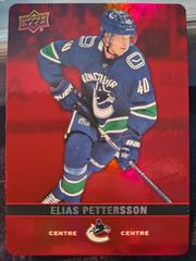 Elias Pettersson #DC-25 Hockey Cards 2019 Upper Deck Tim Hortons Red Die Cuts Prices
