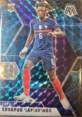 Eduardo Camavinga [Genesis Mosaic] #111 Soccer Cards 2021 Panini Mosaic UEFA Euro 2020 Prices