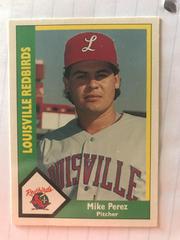 Mike Perez #8 Baseball Cards 1990 CMC Louisville Redbirds Prices