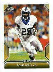 Benny Snell Jr. [Gold] #5 Football Cards 2019 Leaf Draft Prices