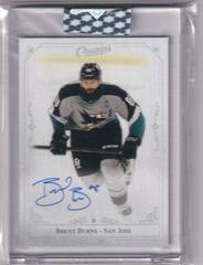Brent Burns Hockey Cards 2020 Upper Deck Clear Cut Champs Autographs Prices