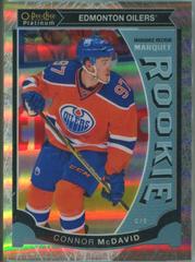 Connor McDavid [White Ice] Hockey Cards 2015 O-Pee-Chee Platinum Marquee Rookies Prices