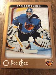 Kari Lehtonen #25 Hockey Cards 2006 O Pee Chee Prices