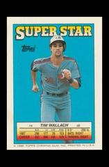 Tim Wallach #9 Baseball Cards 1988 Topps Stickercard Prices